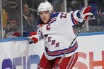 UNIONDALE, NY - MARCH 30:  Chris Drury #23 of the New York Rangers skates against the New York Islanders at the Nassau Coliseum on March 30, 2010 in Uniondale, New York.  (Photo by Bruce Bennett/Getty Images)