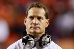 AUBURN, AL - SEPTEMBER 25:  Head coach Gene Chizik of the Auburn Tigers against the South Carolina Gamecocks at Jordan-Hare Stadium on September 25, 2010 in Auburn, Alabama.  (Photo by Kevin C. Cox/Getty Images)