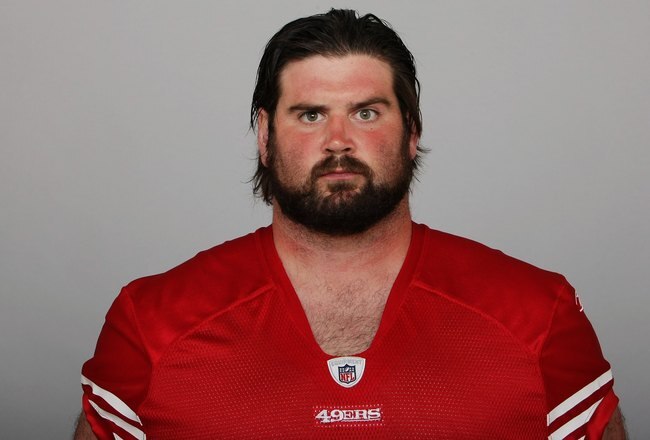 SAN FRANCISCO - 2009:  Eric Heitmann of the San Francisco 49ers poses for his 2009 NFL headshot at photo day in San Francisco, California.  (Photo by NFL Photos)