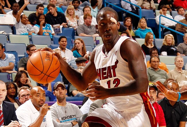 NEW ORLEANS - OCTOBER 13:  Patrick Beverley #12 of the Miami Heat in action during the game against the New Orleans Hornets at the New Orleans Arena on October 13, 2010 in New Orleans, Louisiana.  NOTE TO USER: User expressly acknowledges and agrees that, by downloading and/or using this Photograph, User is consenting to the terms and conditions of the Getty Images License Agreement.  (Photo by Chris Graythen/Getty Images)
