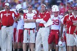 SEATTLE - SEPTEMBER 18: Head coach Bo Pelini of the Nebraska Cornhuskers looks on against the Washington Huskies on September 18, 2010 at Husky Stadium in Seattle, Washington. (Photo by Otto Greule Jr/Getty Images)