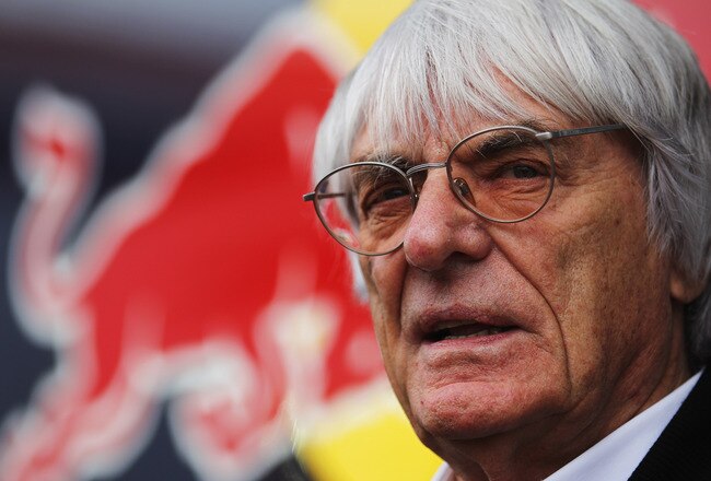 YEONGAM GUN, SOUTH KOREA - OCTOBER 24:  F1 supremo Bernie Ecclestone is seen in the paddock before the Korean Formula One Grand Prix at the Korea International Circuit on October 24, 2010 in Yeongam-gun, South Korea.  (Photo by Paul Gilham/Getty Images)