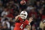 TUCSON, AZ - OCTOBER 23:  Quarterback Matt Scott #4 of the Arizona Wildcats throws a pass during the college football game against the Washington Huskies at Arizona Stadium on October 23, 2010 in Tucson, Arizona.  (Photo by Christian Petersen/Getty Images)