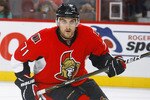OTTAWA, ON - OCTOBER 26:  Nick Foligno #71 of the Ottawa Senators skates in a game against the Phoenix Coyotes at Scotiabank Place on October 26, 2010 in Ottawa, Ontario, Canada.  (Photo by Phillip MacCallum/Getty Images)