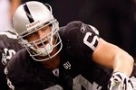NEW ORLEANS - OCTOBER 12:  Jake Grove #64 of the Oakland Raiders plays against the New Orleans Saints during their NFL game on October 12, 2008 at the Superdome in New Orleans, Louisiana. The Saints defeated the Raiders 34-3.  (Photo by Chris Graythen/Getty Images)