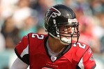 PHILADELPHIA - OCTOBER 17:  Matt Ryan #2 of the Atlanta Falcons passes against  the Philadelphia Eagles during their game at Lincoln Financial Field on October 17, 2010 in Philadelphia, Pennsylvania.  (Photo by Al Bello/Getty Images)