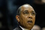 MILWAUKEE - MARCH 19:  Head coach Tubby Smith of the Minnesota Golden Gophers looks on in the first half during the first round of the 2010 NCAA men's basketball tournament against the Xavier Musketeers at the Bradley Center on March 19, 2010 in Milwaukee, Wisconsin.  (Photo by Jonathan Daniel/Getty Images)