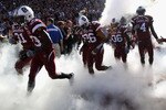 COLUMBIA, SC - OCTOBER 30:  The South Carolina Gamecocks run on to the field against the Tennessee Volunteers at Williams-Brice Stadium on October 30, 2010 in Columbia, South Carolina.  (Photo by Streeter Lecka/Getty Images)