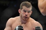 PORTLAND, OR - AUGUST 29:  UFC fighter Nate Marquardt (L) battles UFC fighter Demian Maia (R) during their Middleweight bout at UFC 102:  Couture vs. Nogueira at the Rose Garden Arena on August 29, 2009 in Portland, Oregon.  (Photo by Jon Kopaloff/Getty Images)