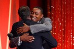 SPRINGFIELD, MA - SEPTEMBER 11:  Isiah Thomas presents John Stockton to the Naismith Memorial Basketball Hall of Fame during an induction ceremony on September 11, 2009 in Springfield, Massachusetts. NOTE TO USER: User expressly acknowledges and agrees that, by downloading and or using this Photograph, user is consenting to the terms and conditions of the Getty Images License Agreement.  (Photo by Jim Rogash/Getty Images)