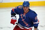 UNIONDALE, NY - OCTOBER 11:  Marian Gaborik #10 of the New York Rangers skates against the New York Islanders the Nassau Coliseum on October 11, 2010 in Uniondale, New York.  (Photo by Bruce Bennett/Getty Images)