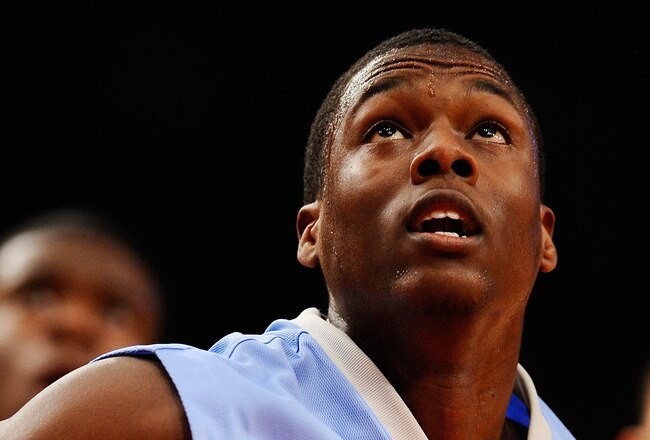 NEW YORK - APRIL 17:  Harrison Barnes #40 of West Team on court during the National Game at the 2010 Jordan Brand classic at Madison Square Garden on April 17, 2010 in New York City.  (Photo by Jeff Zelevansky/Getty Images for Jordan Brand Classic)