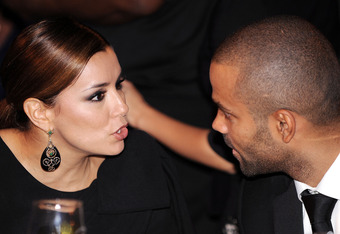 WASHINGTON - SEPTEMBER 15:  (AFP OUT) Actress Eva Longoria (L) and NBA player Tony Parker attend the Congressional Hispanic Caucus Institute's 33rd Annual Awards Gala at the Washington Convention Center September 15, 2010 in Washington, DC. President Barack Obama spoke at the event that Speaker of the House Rep. Nancy Pelosi (D-CA), Senate Majority Leader Sen. Harry Reid (D-NV) and New York City Mayor Michael Bloomberg were also scheduled to attend.  (Photo by Olivier Douliery-Pool/Getty Images)