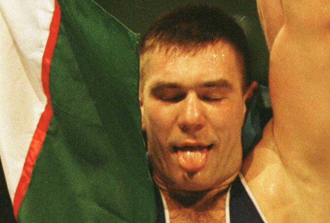 10 Jun 2001:  Ruslan Chagaev of UBZ wins the 91kg final during the World Amateur Boxing championships at the Oddessey, Belfast. Mandatory Credit: Jamie McDonald/ALLSPORT