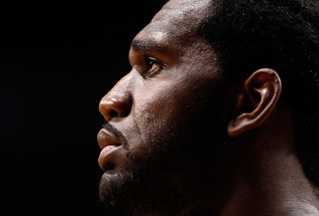 PORTLAND, OR - OCTOBER 27:  Greg Oden #52 of the Portland Trail Blazers watches a free throw attempt by the Houston Rockets during the season opener on October 27, 2009 at the Rose Garden in Portland, Oregon. NOTE TO USER: User expressly acknowledges and agrees that, by downloading and or using this Photograph, user is consenting to the terms and conditions of the Getty Images License Agreement.  (Photo by Jonathan Ferrey/Getty Images)