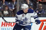 TORONTO, ON - NOVEMBER 06:  Tyler Bozak #42 of the Toronto Maple Leafs skates against the Buffalo Sabres at the Air Canada Centre on November 6, 2010 in Toronto, Canada.  (Photo by Bruce Bennett/Getty Images)