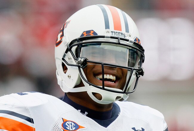 TUSCALOOSA, AL - NOVEMBER 26:  Quarterback Cam Newton #2 of the Auburn Tigers warms up before facing the Alabama Crimson Tide at Bryant-Denny Stadium on November 26, 2010 in Tuscaloosa, Alabama.  (Photo by Kevin C. Cox/Getty Images)