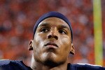 AUBURN, AL - OCTOBER 23:  Quarterback Cameron Newton #2 of the Auburn Tigers celebrates after their 24-17 over the LSU Tigers at Jordan-Hare Stadium on October 23, 2010 in Auburn, Alabama.  (Photo by Kevin C. Cox/Getty Images)