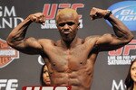 LAS VEGAS - MAY 28:  UFC fighter Melvin Guillard  weighs in for his fight against UFC fighter Waylon Lowe at UFC 114: Rampage versus Rashad at the Mandalay Bay Hotel on May 28, 2010 in Las Vegas, Nevada.  (Photo by Jon Kopaloff/Getty Images)