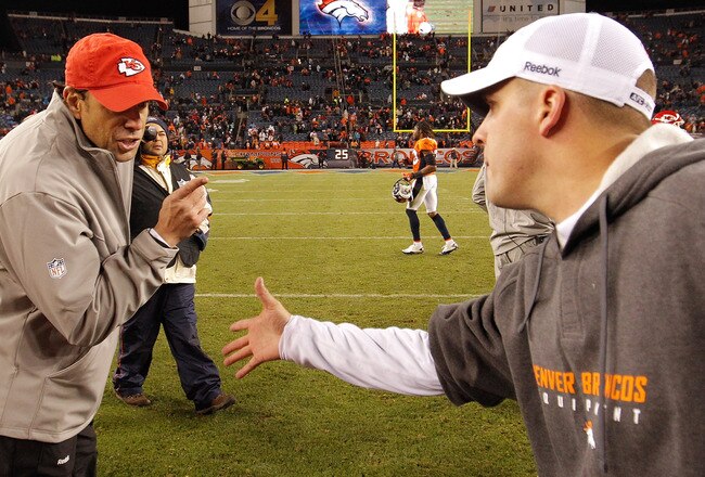 DENVER - NOVEMBER 14: Head coach Todd Haley of the <a class='sbn-auto-link' href=