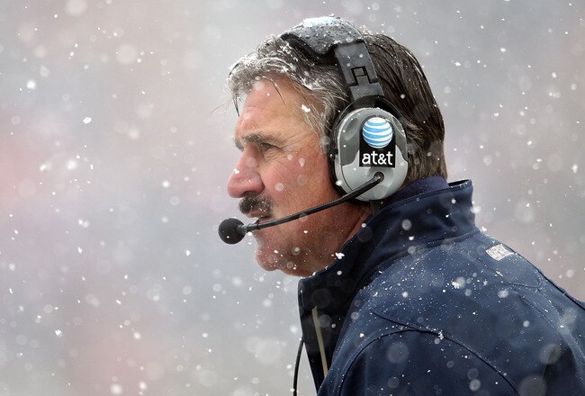 CINCINNATI, OH - DECEMBER 04:  Dave Wannstedt the Head Coach of the Pittsburgh Panthers watches play during the Big East Conference game against the Cincinnati Bearcats at Nippert Stadium on December 4, 2010 in Cincinnati, Ohio.  (Photo by Andy Lyons/Getty Images)