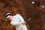 DAYTONA BEACH, FL - DECEMBER 12:  Aree Song of South Korea hits a tee shot during the final round of the LPGA Tour Qualifying Tournament at LPGA International on December 12, 2010 in Daytona Beach, Florida.  (Photo by Scott Halleran/Getty Images)