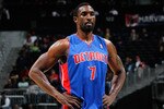 ATLANTA - NOVEMBER 03:  Ben Gordon #7 of the Detroit Pistons against the Atlanta Hawks at Philips Arena on November 3, 2010 in Atlanta, Georgia.  NOTE TO USER: User expressly acknowledges and agrees that, by downloading and/or using this Photograph, User is consenting to the terms and conditions of the Getty Images License Agreement.  (Photo by Kevin C. Cox/Getty Images)