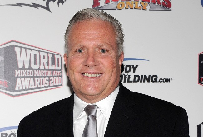 LAS VEGAS, NV - DECEMBER 01:  Reed Harris of World Extreme Cagefighting arrives at the third annual Fighters Only World Mixed Martial Arts Awards 2010 at the Palms Casino Resort December 1, 2010 in Las Vegas, Nevada.  (Photo by Ethan Miller/Getty Images)