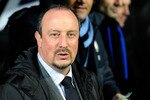 MILAN, ITALY - NOVEMBER 24:  FC Internazionale Milano head coach Rafael Benitezl during the UEFA Champions League Group A match between FC Internazionale Milano and FC Twente at Stadio Giuseppe Meazza on November 24, 2010 in Milan, Italy.  (Photo by Claudio Villa/Getty Images)
