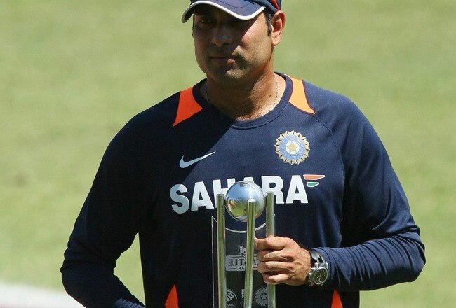 DURBAN, SOUTH AFRICA - DECEMBER 29:  Man of the Match VVS Laxman during day 4 of the 2nd Test match between South Africa and India at Sahara Stadium, Kingsmead on December 29, 2010 in Durban, South Africa (Photo by Anesh Debiky/Gallo Images/Getty Images)
