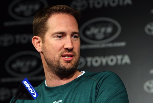 FLORHAM PARK, NJ - MAY 02:  Offensive coordinator Brian Schottenheimer of the New York Jets speaks to the media during minicamp on May 2, 2009 at the Atlantic Health Jets Training Center in Florham Park, New Jersey.  (Photo by Jim McIsaac/Getty Images)