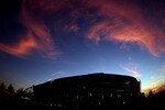 ARLINGTON, TX - DECEMBER 19:  A general view as the sun sets over Cowboys Stadium on December 19, 2010 in Arlington, Texas.  (Photo by Ronald Martinez/Getty Images)