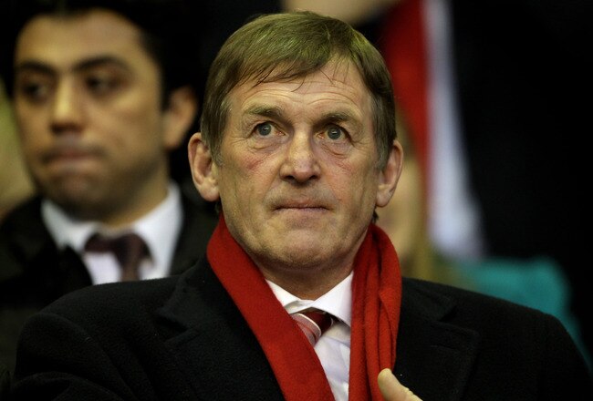 LIVERPOOL, UNITED KINGDOM - APRIL 08:  Kenny Dalglish looks on prior to the UEFA Europa League Quarter Final second leg match between Liverpool and Benfica at Anfield on April 8, 2010 in Liverpool, England. (Photo by Alex Livesey/Getty Images)