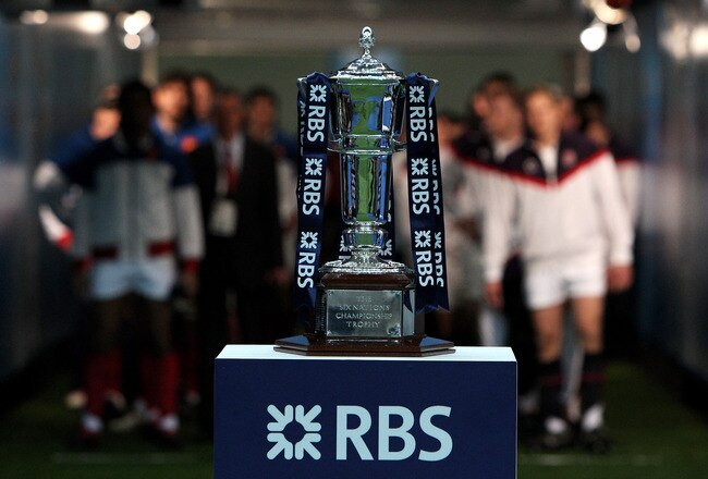 PARIS - MARCH 20: A general view of the RBS Six Nations trophy during the RBS Six Nations Championship match between France and England at the Stade de France on March 20, 2010 in Paris, France.  (Photo by David Rogers/Getty Images)