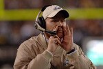 Philadelphia Eagles secondary coach Sean McDermott directs the defense  against the Dallas Cowboys November 14, 2005 at Lincoln Financial Field in Philadelphia.  The Cowboys defeated the Eagles 21 - 20.  (Photo by Al Messerschmidt/Getty Images)