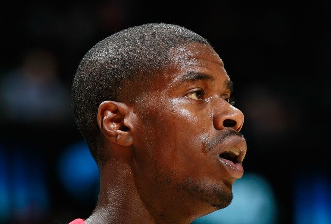 ATLANTA - NOVEMBER 12:  Marvin Williams #24 of the Atlanta Hawks against the Utah Jazz at Philips Arena on November 12, 2010 in Atlanta, Georgia.  NOTE TO USER: User expressly acknowledges and agrees that, by downloading and/or using this Photograph, User is consenting to the terms and conditions of the Getty Images License Agreement.  (Photo by Kevin C. Cox/Getty Images)
