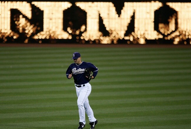 SAN DIEGO - MAY 01:  Trevor Hoffman #51 of the San Diego Padres comes out for the save in the ninth inning against the Washington Nationals on May 1, 2007 at Petco Park in San Diego, California. The Padres defeated the Nationals 3-0.  (Photo by Donald Miralle/Getty Images)