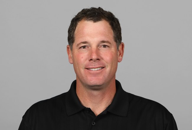 PHILADELPHIA - 2008:  Pat Shurmur of the Philadelphia Eagles poses for his 2008 NFL headshot at photo day in Philadelphia, Pennsylvania.  (Photo by Getty Images)