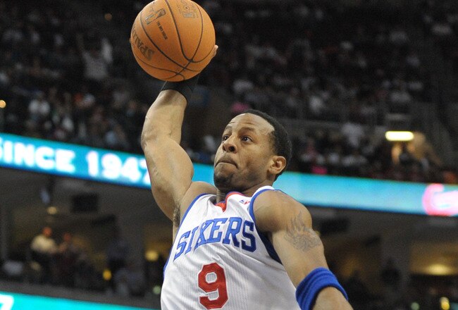 Sixers forward Andre Iguodala