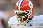 AUBURN, AL - SEPTEMBER 18:  Da'Quan Bowers #93 of the Clemson Tigers against the Auburn Tigers at Jordan-Hare Stadium on September 18, 2010 in Auburn, Alabama.  (Photo by Kevin C. Cox/Getty Images)