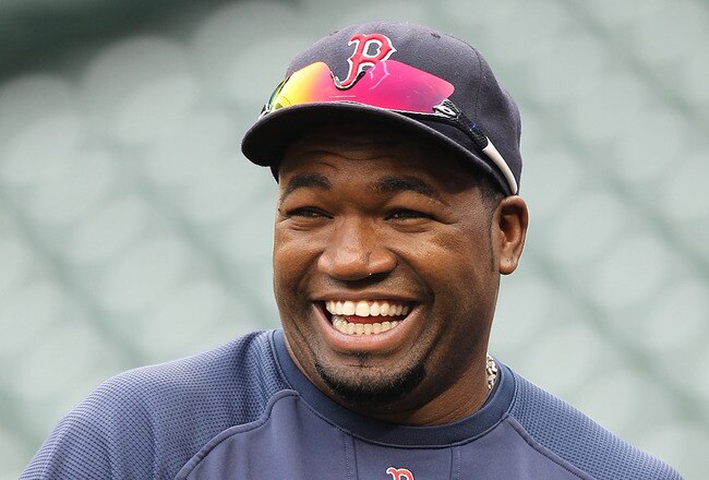 SEATTLE - SEPTEMBER 15:  David Ortiz #34 of the Boston Red Sox smiles during batting practice prior to the game against the Seattle Mariners at Safeco Field on September 15, 2010 in Seattle, Washington. (Photo by Otto Greule Jr/Getty Images)