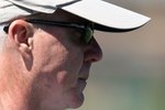 GREEN BAY, WI - JULY 28: General Manager Ted Thompson of the Green Bay Packers watches as his team works out during summer training camp on July 28, 2008 at the Hutson Center in Green Bay, Wisconsin. (Photo by Jonathan Daniel/Getty Images)
