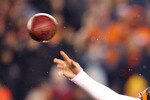 CINCINNATI - DECEMBER 26:  Carson Palmer #9 of the Cincinnati Bengals throws a pass during the NFL game against the San Diego Chargers at Paul Brown Stadium on December 26, 2010 in Cincinnati, Ohio. The Bengals 34-20.  (Photo by Andy Lyons/Getty Images)