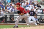 NEW YORK - AUGUST 01: Daniel Hudson #41 of the Arizona Diamondbacks pitches against the New York Mets at Citi Field on August 1, 2010 in the Flushing neighborhood of the Queens borough of New York City.  (Photo by Nick Laham/Getty Images)