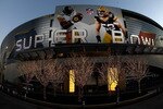 ARLINGTON, TX - JANUARY 30:  The outside of Cowboys Stadium on January 30, 2011 in Arlington, Texas. Cowboys Stadium will host Super Bowl XLV on February 6, 2011 between the Pittsburgh Steelers and the Green Bay Packers in Arlington, Texas.  (Photo by Tom Pennington/Getty Images)
