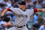 NEW YORK - SEPTEMBER 25:  Jon Lester #31 of the Boston Red Sox pitches against the New York Yankees during their game on September 25, 2010 at Yankee Stadium in the Bronx borough of New York City.  (Photo by Chris McGrath/Getty Images)