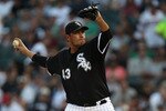 CHICAGO - AUGUST 10: Starting pitcher Freddy Garcia #43 of the Chicago White Sox delivers the ball against the Minnesota Twins at U.S. Cellular Field on August 10, 2010 in Chicago, Illinois. (Photo by Jonathan Daniel/Getty Images)