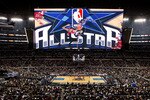 ARLINGTON, TX - FEBRUARY 14:  Dwight Howard #12 of the Eastern Conference tips off against Tim Duncan #21 of the Western Conference during the first quarter of the NBA All-Star Game, part of 2010 NBA All-Star Weekend at Cowboys Stadium on February 14, 2010 in Arlington, Texas. The Eastern Conference defeated the Western Conference 141-139 in regulation. NOTE TO USER: User expressly acknowledges and agrees that, by downloading and or using this photograph, User is consenting to the terms and conditions of the Getty Images License Agreement.  (Photo by Ronald Martinez/Getty Images)