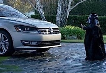Darth Vader gets a starring role in one of Volkswagens Super Bowl ...
