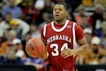 KANSAS CITY, MO - MARCH 10:  Lance Jeter #34 of the Nebraska Cornhuskers moves the ball in the second half against the Missouri Tigers during the first round game of the 2010 Phillips 66 Big 12 Men's Basketball Tournament at the Sprint Center on March 10, 2010 in Kansas City, Missouri.  (Photo by Jamie Squire/Getty Images)